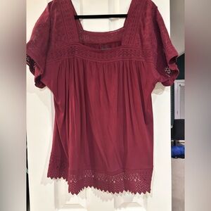 14/16 Lane Bryant Top - New/never worn - without tags